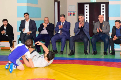 Masallıda Azərbaycan və Rusiya çempionu Elgiz Məmmədovla görüş keçirilib