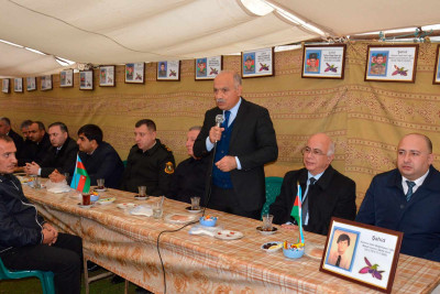 Masallıda şəhid Röyad Məmmədovun anım mərasimi keçirilib