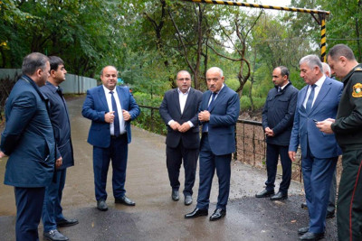 Masallı: Böyük Kolatan və Bala Kolatan kəndlərini birləşdirən körpü bərpa olunub