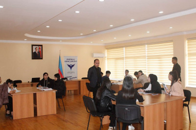 Masallıda gənclər üçün “Özünü qiymətləndirmə” adlı təlim keçirilib