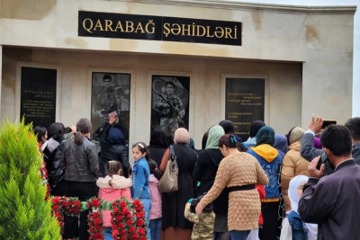 Cəlilabad: şəhidlərimizin xatirəsinə abidə kompleksi inşa olunub
