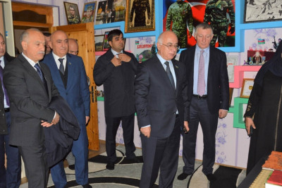 Masallı: şəhid qardaşların ailəsi ziyarət olunub