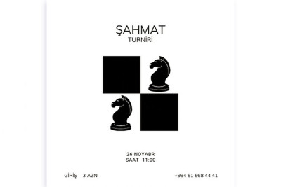Lənkəranda yaşayan şahmatsevərlərə müjdə