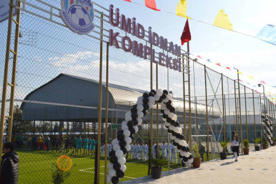 Astarada sahibkarın təşəbbüsü ilə idman meydançası inşa olunub