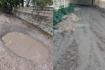 Liman şəhərinin 28 May küçəsi təmir olundu