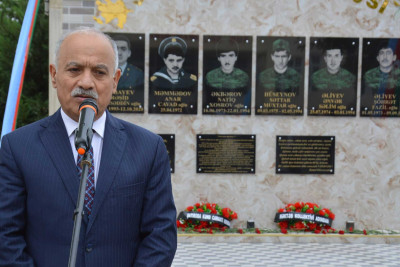 Masallı: Şatıroba kəndində “Şəhidlər abidəsi” inşa olunub