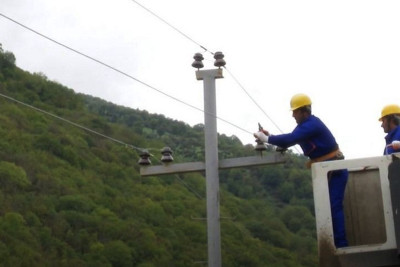 Masallıda elektrik təsərrüfatının yenilənməsi işləri sürətlə gedir