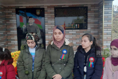 Cəlilabadda şəhid Səid Həsənovun xatirəsinə bulaq inşa olunub