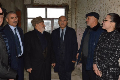 Araz Əhmədov Bədəlan kəndinə səfər edib