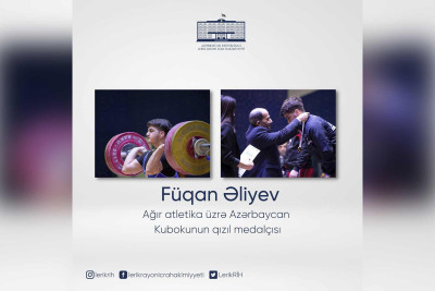 Lerikli gənc atlet Azərbaycan çempionu olub