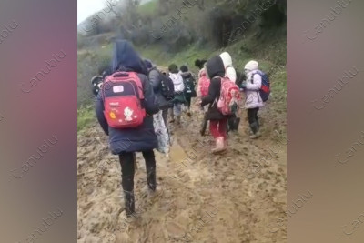 Lənkəranın asfalt üzü görməyən Tuado kəndinin yolları keçilməzdir