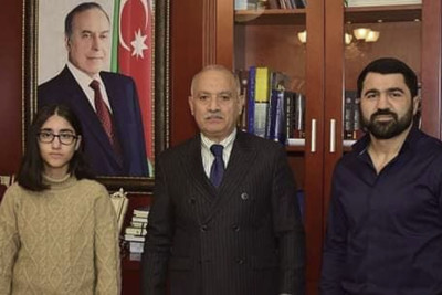 Araz Əhmədov uğurları bol olan idmançıları qəbul edib