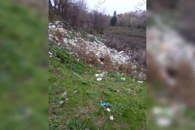 Lənkəran: Velədi kənd körpüsünün ətrafı zibil poliqonuna çevrilib