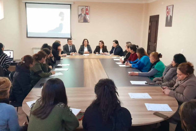 Astarada “Gender əsaslı zorakılıqla mübarizə” adlı təlim keçirilib