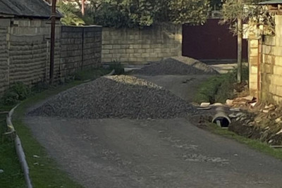 Masallıda yolların təmiri davam edir