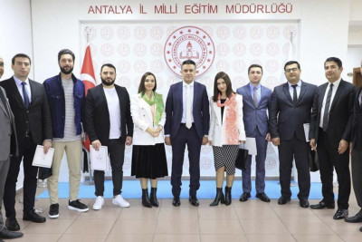 Lənkəran Peşə Liseyinin müəllimləri Türkiyədə sertifikatlar əldə ediblər