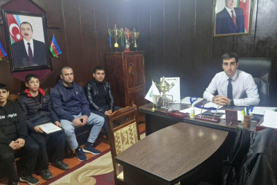 Astaralı Azərbaycan birinciliyində uğur qazanmış boksçularla görüş keçirilib