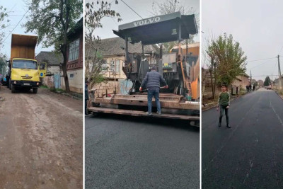 Cəlilabadda mərkəzi küçə asfaltlanır