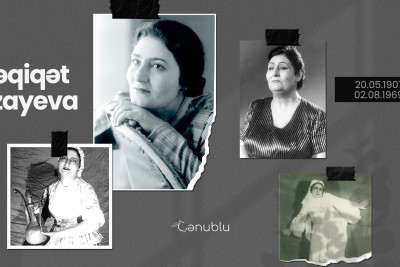 Azərbaycan səhnəsinin ilk qadın müğənnilərindən biri: Həqiqət Rzayeva