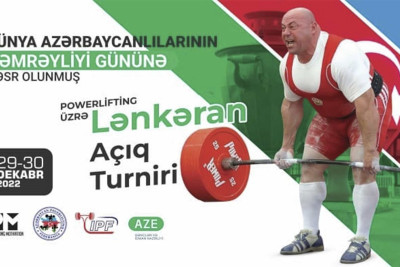Lənkəranda güc idman növləri üzrə rayon turniri keçiriləcək