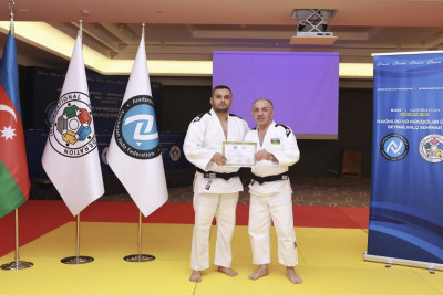 Lənkəran cüdo məktəbinin müəllimi rayonu Beynəlxalq seminarda təmsil edib