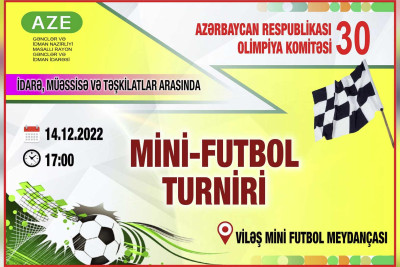 Masallıda müəsissə və təşkilatların futbol turnirinin final oyunu baş tutacaq
