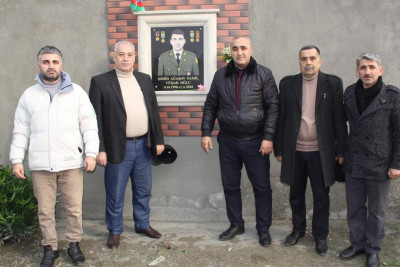 Cəlilabadda şəhid ailəsi və qazi ziyarət olunub