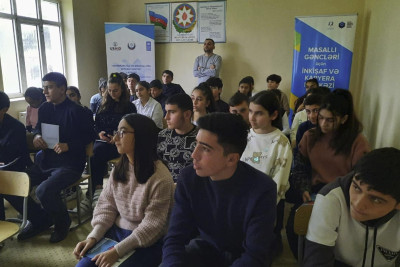 Masallı: zorakılıq və erkən nikah haqqında gənclərlə müzakirə aparılıb