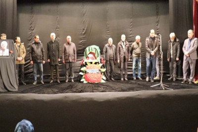 Dram Teatrının rejissoru ilə vida mərasimi olub