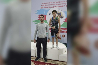 Masallılı güləşçi beynəlxalq turnirin qalibi olub