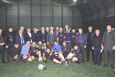 Masallıda iki aydır davam edən turnirin çempionu “Azəriqaz” komandası oldu