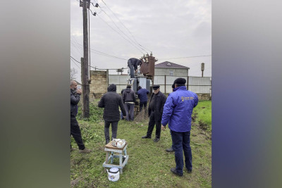 Masallı: Köhnə Alvadı kəndinə yeni transformator quraşdırılıb