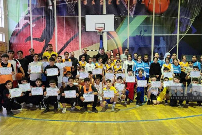 Cəlilabadda yeniyetmələr arasında basketbol turniri baş tutub