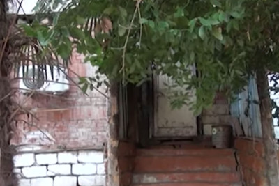 Masallıda 6 ailənin yaşadığı binanın son vəziyyəti