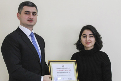 Beynəlxalq təqaüd proqramının yeganə qalibi olan lerikli qız icra başçısı ilə həmsöhbət olub