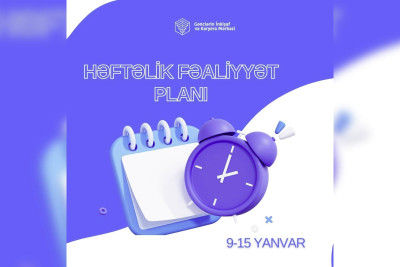 Astara gənclərinin 9-15 yanvar tarixlərinə olan fəaliyyət planı