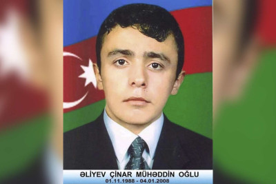 Astara: bu gün şəhid Çinar Əliyevin anım günüdür
