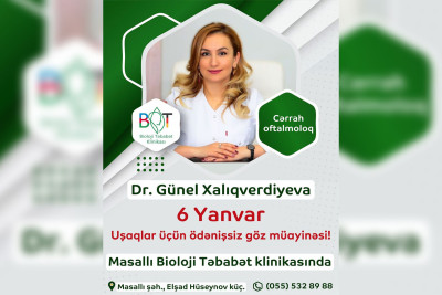 Masallı: uşaqlar üçün tibbi aksiya təşkil olunacaq