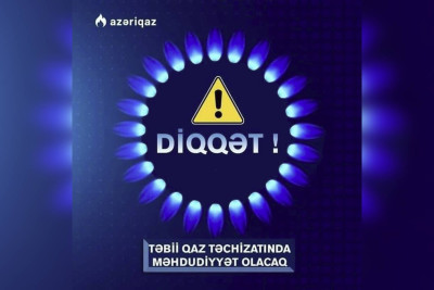 Lənkəranda qaz xəttində təmir işləri gedir