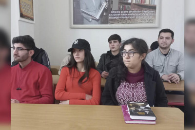 Masallıda Mikayıl Müşfiqin anım günü keçirilib