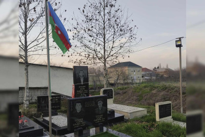 Masallı: Sərçuvar kənd qəbiristanlığında abadlıq işləri aparılıb