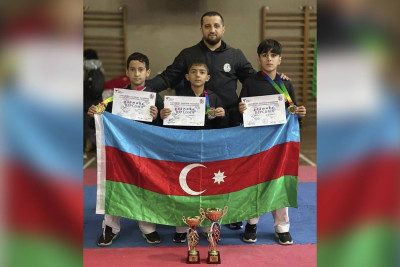 Masallı taekvondoçuları Gürcüstana səs saldı