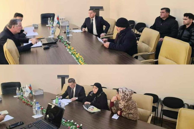 Milli Məclisin deputatı Məşhur Məmmədov seçiciləri qəbul edib