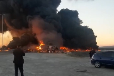 Bakı-Astara yolunda dəhşətli qəza baş verib