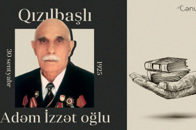 Qızılbaşlı Adəm İzzət oğlu təxəllüsü ilə tanınan şair