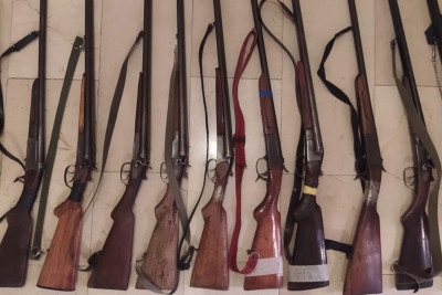 Masallı sakinlərində odlu silahlar aşkarlanıb