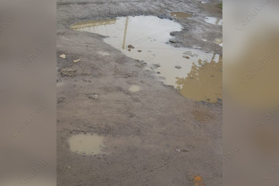 Lənkəranın daha bir palçıqlı yolu