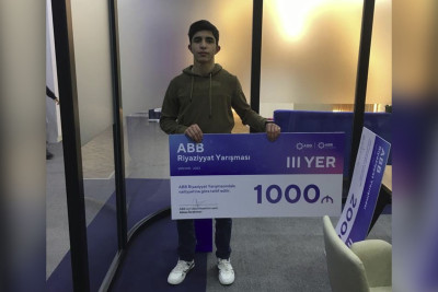 Cəlilabadlı şagird yarışmanın üçüncüsü olub