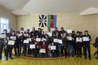 Astaralı güləçşilər Bakıdan 32 medalla qayıdıblar