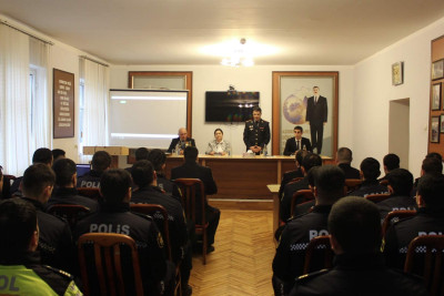 Astarada gənc polislərlə maarifləndirmə tədbiri keçirilib